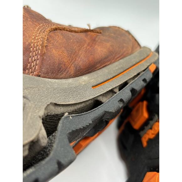 Timberland PRO HELIX 6" Men's USED Comp-Toe Waterproof Boot Brown US Size 9.5 - Picture 10 of 10